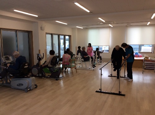施設での様子